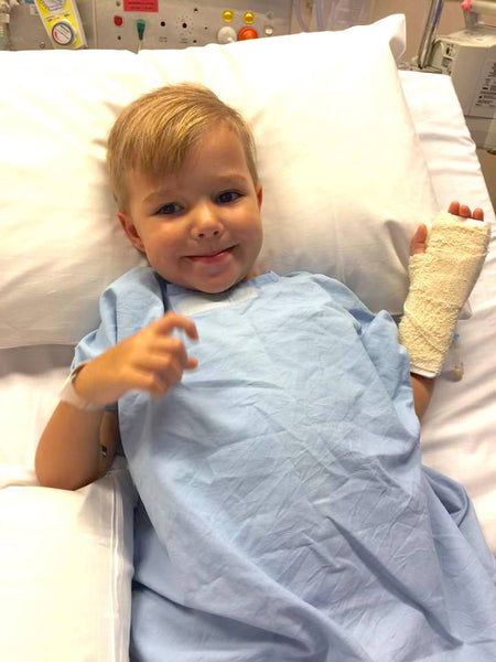 Meet Eamon a.k.a Batman: Ready to kick cancer's butt!