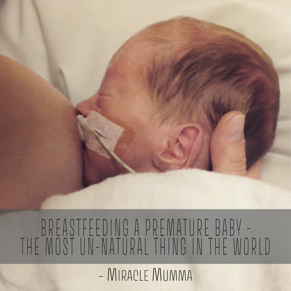 Breastfeeding a premature baby – the most UN-natural thing in the world