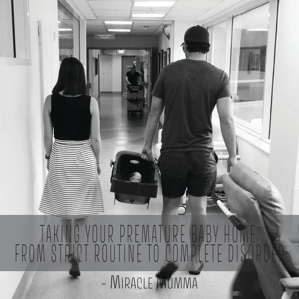 Taking your premature baby home: from strict routine to complete disorder