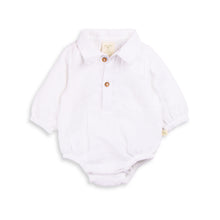 Load image into Gallery viewer, Polo Bodysuit - Snow White (00000)