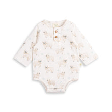 Load image into Gallery viewer, Henley Bodysuit - Go to Sheep (00000)