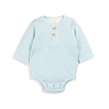 Load image into Gallery viewer, Henley Bodysuit - Mineral Stripes (00000)