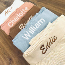 Load image into Gallery viewer, Personalised Baby Blanket