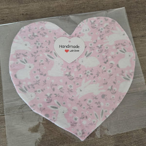 Handmade Bonding Hearts (Multiple Fabric Options)