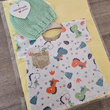 Load image into Gallery viewer, Handmade Premmie Gown &amp; Beanie - 2kg &#39;Boy&#39;