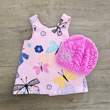 Load image into Gallery viewer, Handmade Premmie Gown &amp; Beanie - 2kg 'Girl'