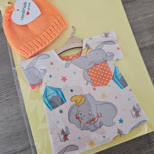 Handmade Premmie Gown & Beanie - 1.2kg 'Boy'