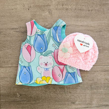 Load image into Gallery viewer, Handmade Premmie Gown &amp; Beanie - 1.2kg 'Girl'