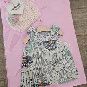 Handmade Premmie Gown & Beanie - 1.2kg 'Girl'