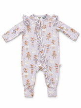 Load image into Gallery viewer, Tiny Dancer Bamboo Zipsuit (00000)