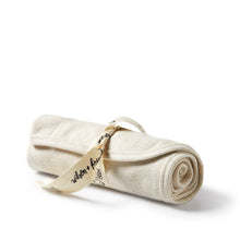Load image into Gallery viewer, Organic Stripe Rib Bunny Rug - Oatmeal