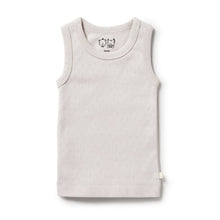 Load image into Gallery viewer, Organic Pointelle Singlet - Clay