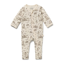 Load image into Gallery viewer, Foxglove Forest Organic Zipsuit
