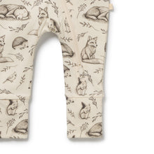 Load image into Gallery viewer, Foxglove Forest Organic Zipsuit
