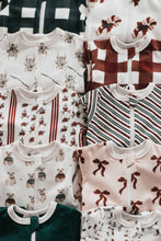 Load image into Gallery viewer, Zipsuit - Christmas Bows (00000)