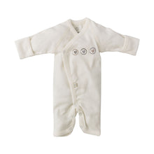 Load image into Gallery viewer, Earlybirds Organic Jumpsuit - Ivory Hearts