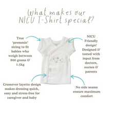 Load image into Gallery viewer, Earlybirds NICU T-Shirt - Ivory