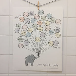 'My NICU Family' Poster
