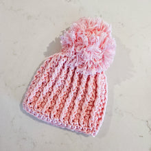 Load image into Gallery viewer, Premmie &#39;Pom Pom&#39; Beanie (NEW) - Bamboo Cotton