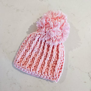 Premmie 'Pom Pom' Beanie (NEW) - Bamboo Cotton