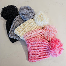 Load image into Gallery viewer, Premmie &#39;Pom Pom&#39; Beanie (NEW) - Bamboo Cotton