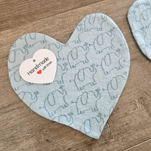 Load image into Gallery viewer, Handmade Bonding Hearts - Small 2pc (Multiple Fabric Options)