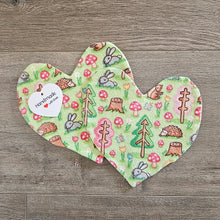 Load image into Gallery viewer, Handmade Bonding Hearts - Small 2pc (Multiple Fabric Options)