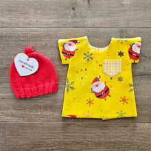 Load image into Gallery viewer, Handmade Premmie &quot;Christmas&quot; Gown &amp; Beanie - 1.2kg &#39;Boy&#39;