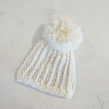 Load image into Gallery viewer, Premmie &#39;Pom Pom&#39; Beanie (NEW) - Bamboo Cotton