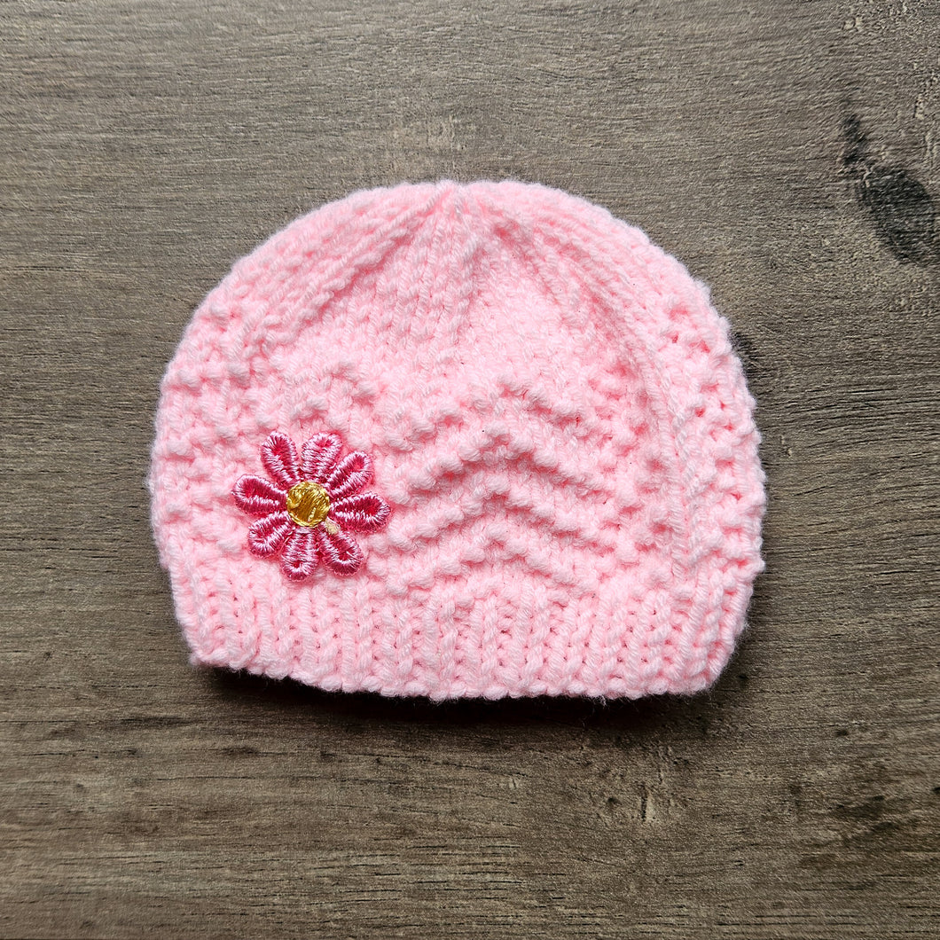 Handmade 'My First' Premmie Beanie (Multiple Colour Options)