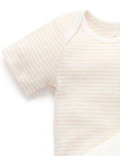 Load image into Gallery viewer, Easy Neck Short Sleeve Bodysuit 2 Pack - Vanilla Bear (00000)