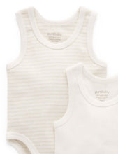 Load image into Gallery viewer, Rib Bodysuit 2 Pack - Wheat (00000)