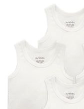 Load image into Gallery viewer, Rib Bodysuit 4 Pack - White (00000)
