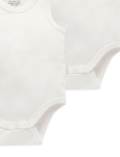 Load image into Gallery viewer, Rib Bodysuit 4 Pack - White (00000)