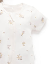 Load image into Gallery viewer, Short Zip Growsuit 2 Pack - Vanilla Wattle Bee (00000)