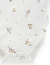 Load image into Gallery viewer, Easy Neck Short Sleeve Bodysuit 2 Pack - Wattle Bee Wheat Melange (00000)