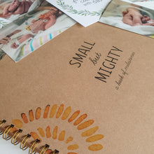 Load image into Gallery viewer, Small but Mighty Premature Baby NICU ScrapBook Baby Book 