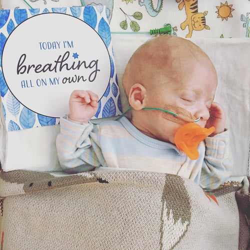 Premature Baby Premmie NICU Milestone Cards Gift