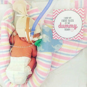 Premature Baby Premmie NICU Milestone Cards Gift