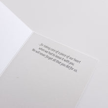 Load image into Gallery viewer, &#39;Thankyou&#39; NICU Greeting Card