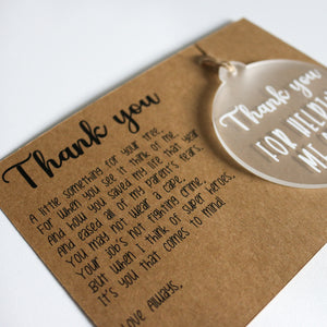 'Thankyou' NICU Gift
