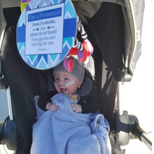 Load image into Gallery viewer, Premature Baby Premmie NICU Pram Tag