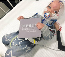 Load image into Gallery viewer, Premature Baby Premmie NICU PICU Surgical Medical Baby Milestone Cards Warrior