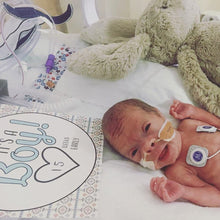 Load image into Gallery viewer, Premature Baby Premmie NICU Milestone Cards Gift
