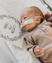 Load image into Gallery viewer, Premature Baby Premmie NICU Milestone Cards Small But Mighty