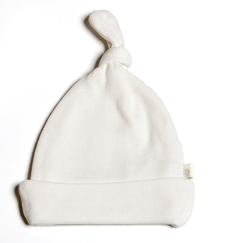 Earlybirds Organic Knot Hat - Ivory