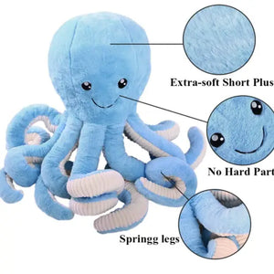 Octopus Plush Toy Comforter