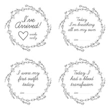 Load image into Gallery viewer, Premature Baby Premmie NICU Milestone Cards Gift