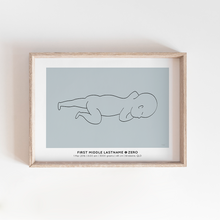 Load image into Gallery viewer, Baby Birth Print Birth Poster Baby Announcement Nursery Art