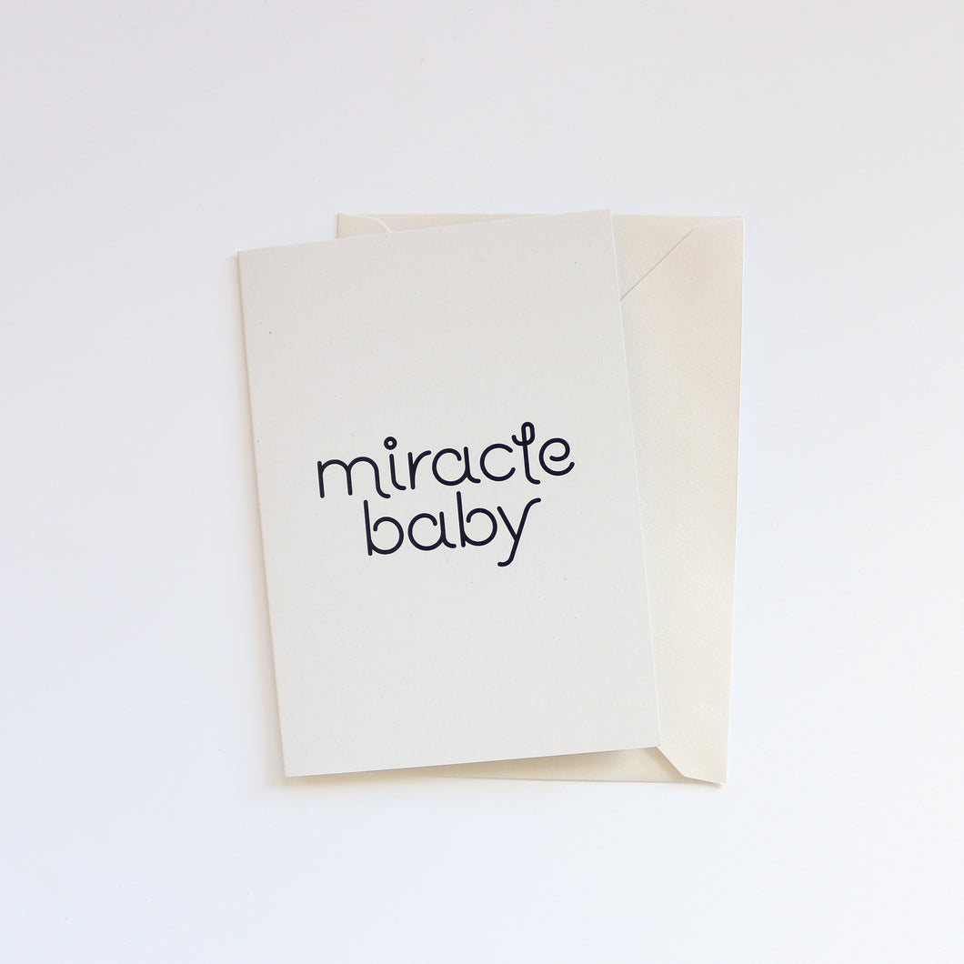 Premature Baby NICU Baby Gift Card Greeting Card
